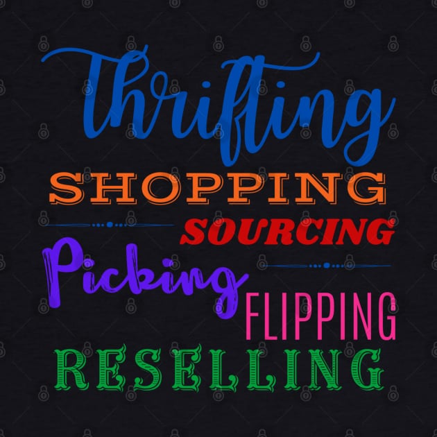 Thrifting Shopping Sourcing Picking Flipping Reselling by MalibuSun